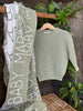 Ribbed Knitted Children's Jumper 100% Organic Cotton