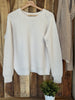 100% Pure Merino Chunky Ribbed Crew Knit