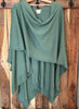 100% Pure Merino Ladies Split Wrap