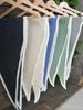 100% Pure Cashmere Jersey Pointed Scarf