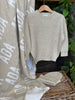 Ribbed Knitted Children's Jumper 100% Organic Cotton