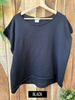 100% Organic Cotton Short Sleeved Curled