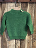 Children's Ribbed Merino Knit Pull-over Jumper - 100% Extra Fine Merino Wool
