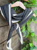 100% Pure Cashmere Jersey Pointed Scarf