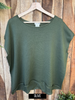 100% Organic Cotton Short Sleeved Curled