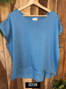 100% Organic Cotton Short Sleeved Curled