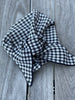 Gingham Neckerchief 100% Pure Merino Wool