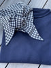 Gingham Neckerchief 100% Pure Merino Wool