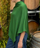 100% Pure Merino Fine Knit Button Multi Wrap