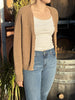 100% Pure Merino Chunky Ribbed Cardigan