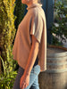 100% Pure Merino Fine Knit Button Poncho