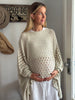100% Organic Cotton Lace Boxy Maternity Top
