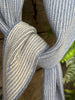 100% Pure Cashmere Purl Pointed Scarf