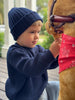 GIFT PACK - Ribbed Children's Cotton Jumper + Classic Cotton Beanie