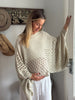 100% Organic Cotton Lace Boxy Maternity Top