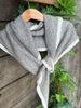 100% Pure Cashmere Jersey Pointed Scarf