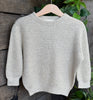 Ribbed Knitted Children's Jumper 100% Organic Cotton