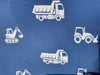 Fine Knit TRUCK Cot Blanket