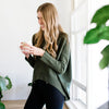 100% Pure Merino Boxy Crop