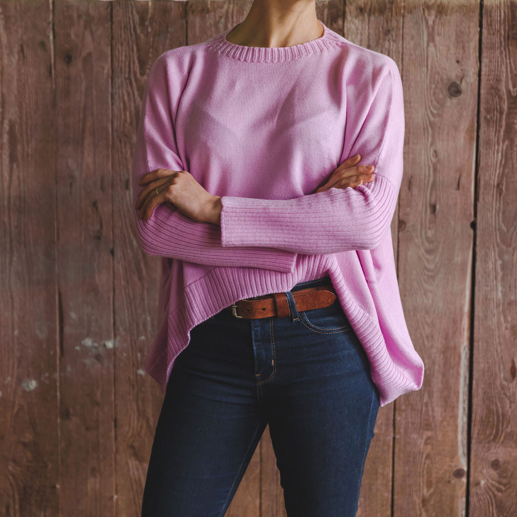100% Pure Merino Boxy Crop
