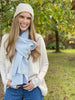 Gingham Scarf 100% Pure Merino Wool