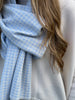 Houndstooth Scarf 100% Pure Merino Wool