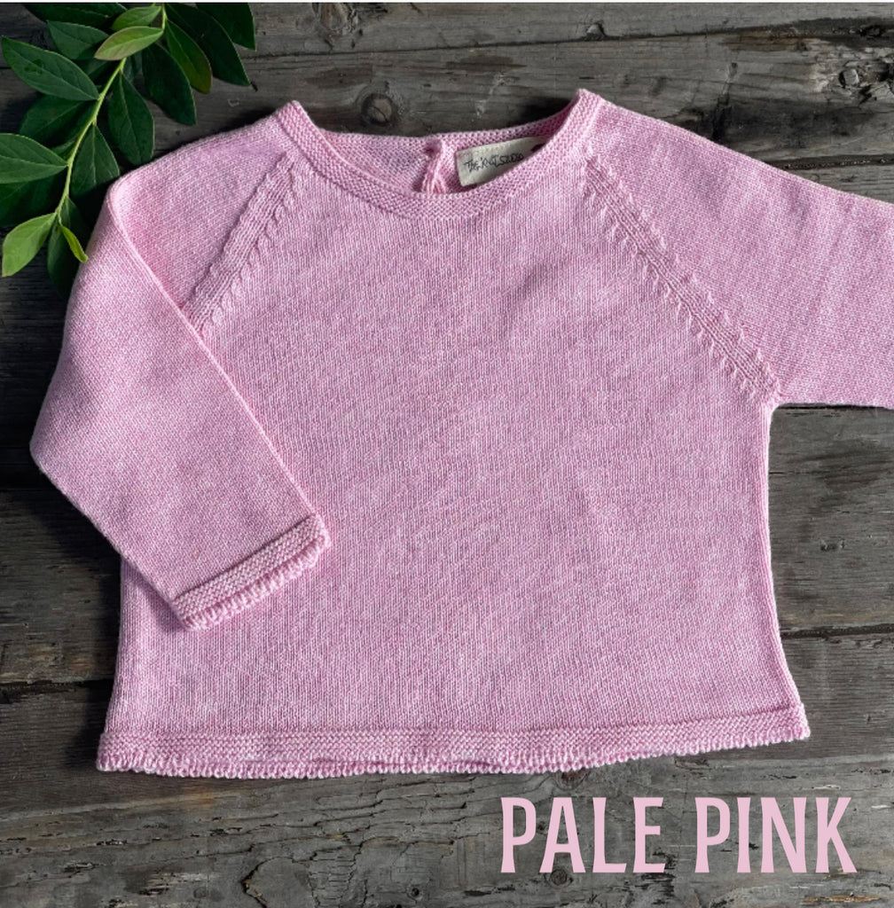 Fine Knit Jumper 100% Organic Cotton