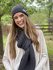 COMBO - Ribbed Merino Scarf and Beanie