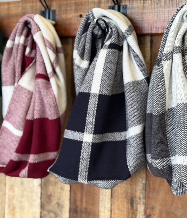 Tartan Snood - 100% Pure Merino Wool