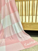 Personalised Patchwork 100% Cotton Blanket