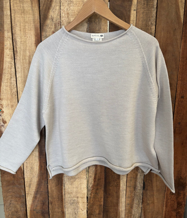 100% Pure Merino Raglan Sleeve Knit