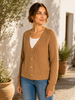 Chunky Ribbed Cardigan | 100% Extra Fine Merino Wool