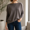 100% Extra Fine Merino Wool Windcheater Knit