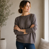 100% Extra Fine Merino Wool Windcheater Knit