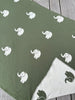 Fine Knit ELEPHANT Cot Blanket