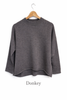Curled Edge Crew Neck Jumper- 100% Merino Wool