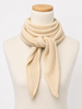 100% Pure Cashmere Elliptical Pointed Scarf