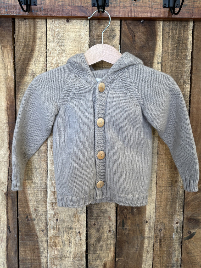 Children's Merino Wool Hoodie - 100% Extra Fine Merino Wool