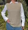 100% Pure Merino Chunky Ribbed Vest