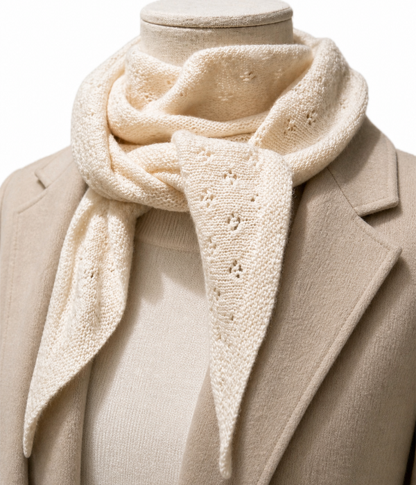 100% Pure Cashmere Lace Scarf