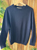 Mens Fine Knit Crew Neck Jumper - 100% Merino Wool