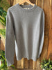 Mens Fine Knit Crew Neck Jumper - 100% Merino Wool