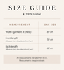 100%  Cotton Short Sleeved Curled Edge