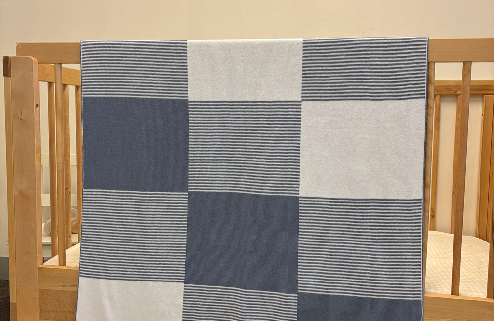 Personalised Patchwork 100% Cotton Blanket