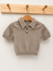 Baby Knit Polo Top - 100% Cotton
