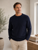 Mens Fine Knit Crew Neck Jumper - 100% Pure Merino Wool