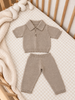 Baby Knit Polo & Pants Set - Mix & Match Colours