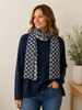 Geo Scarf - 100% Extra Fine Merino Wool