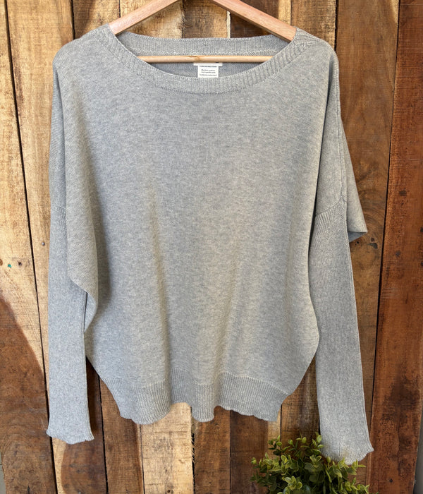 100% Organic Cotton Tapered Crew Jumper