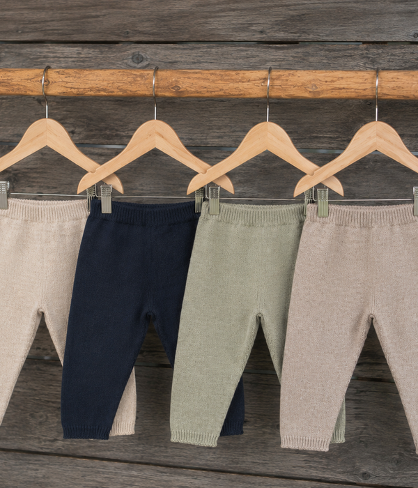 Baby Knit Pants - 100% Cotton